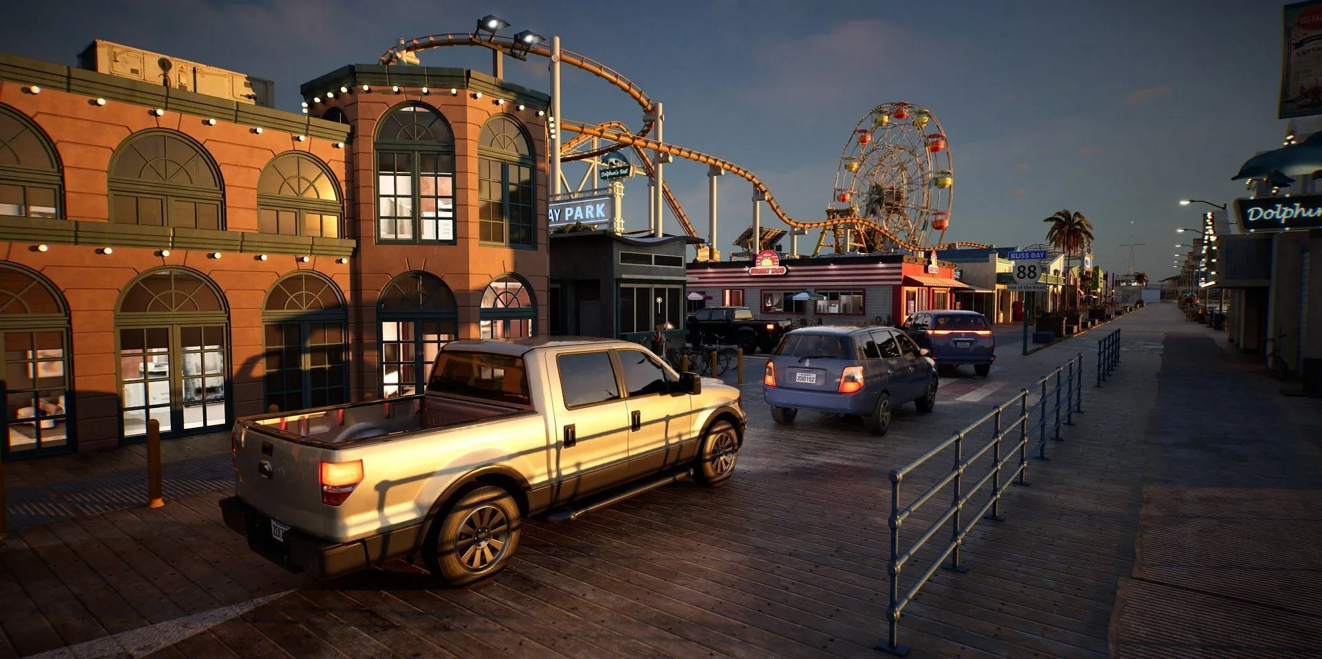 Bliss Bay is based on Los Angeles