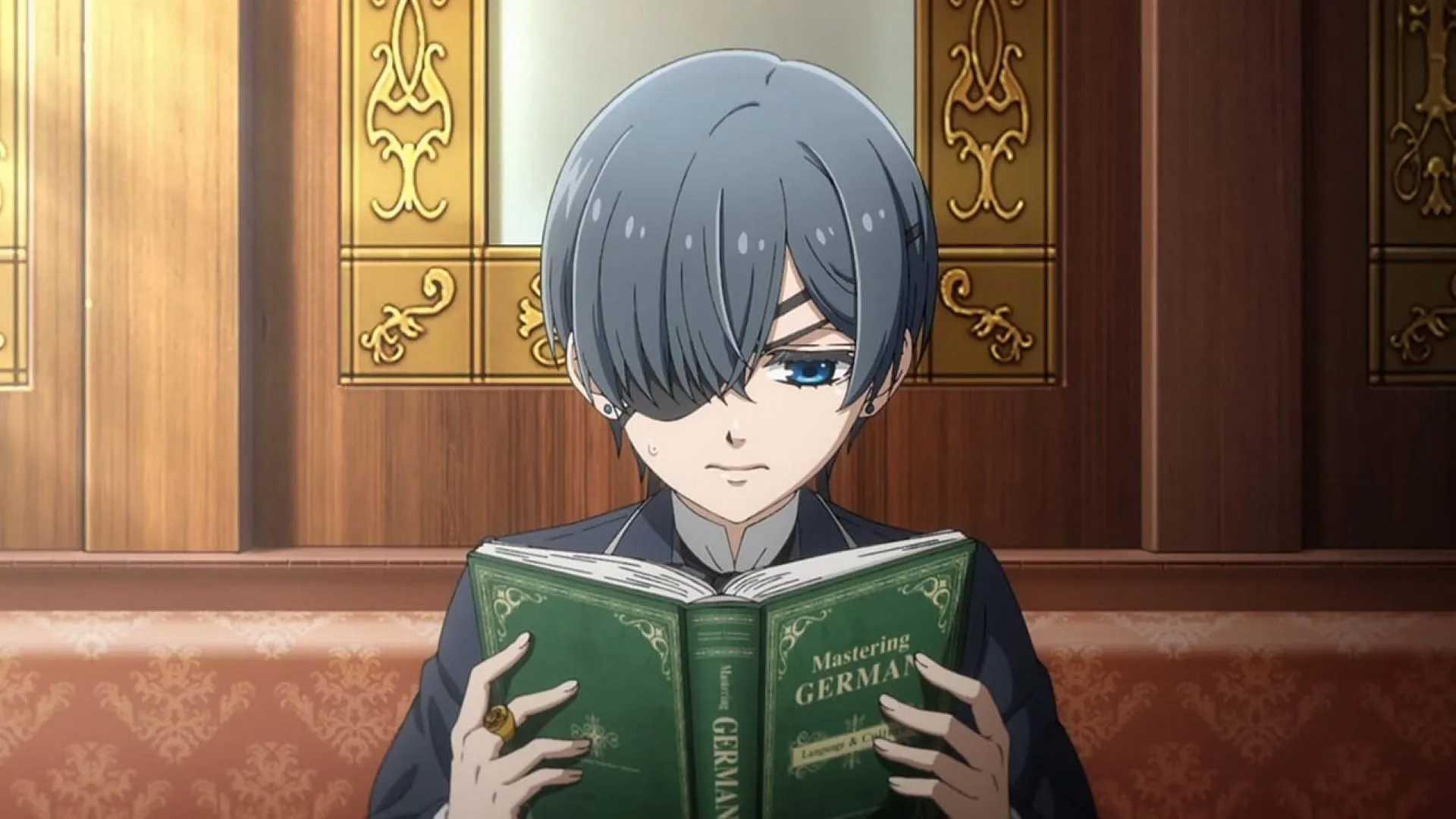 Ciel Phantomhive, as seen in the episode (Image via Cloverworks)