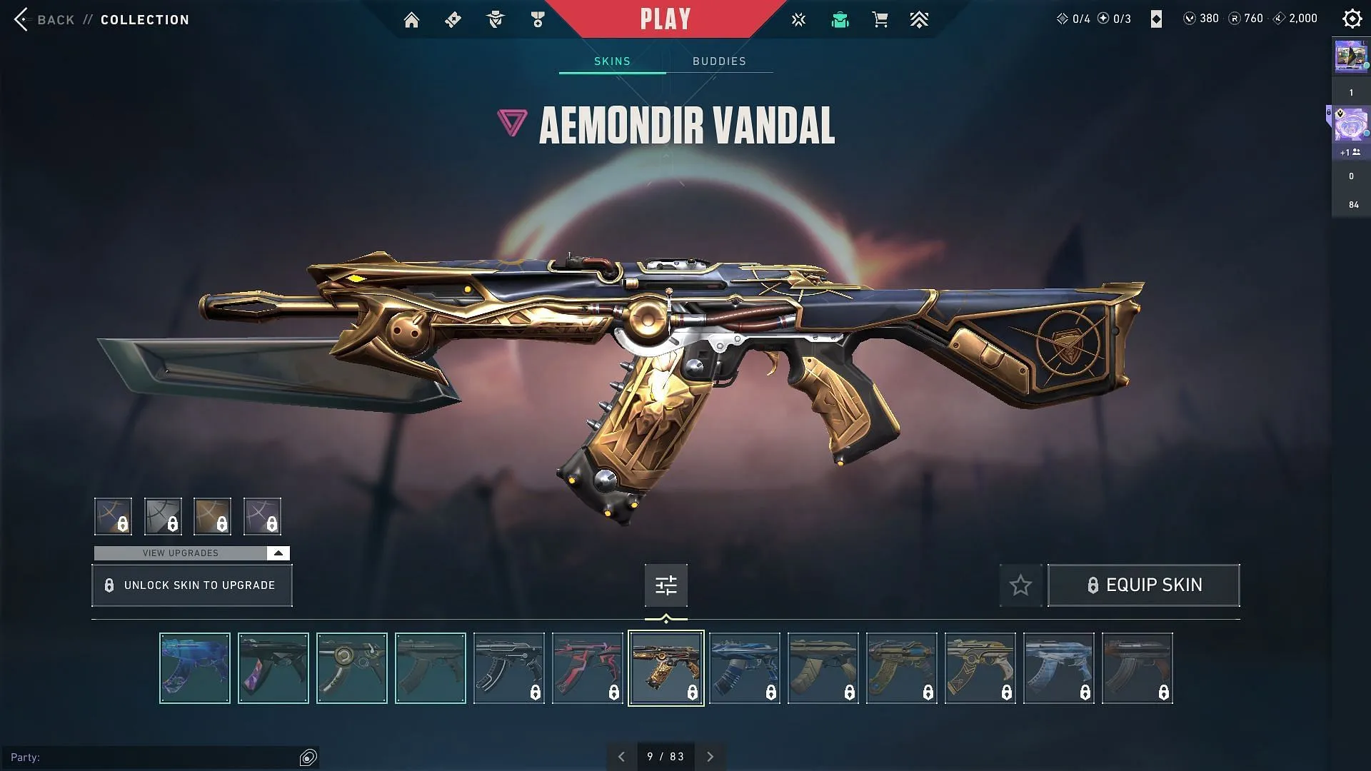 Valorant Aemondir Vandal (Image via Riot Games)