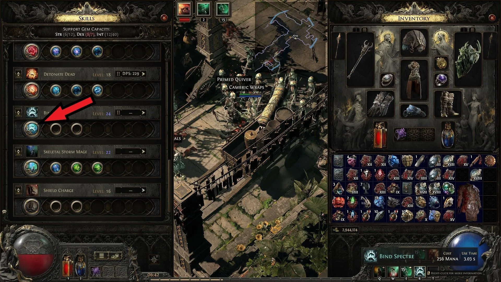 Bind Spectre active skill (Image via GGG) Bind Spectre active skill (Image via GGG)