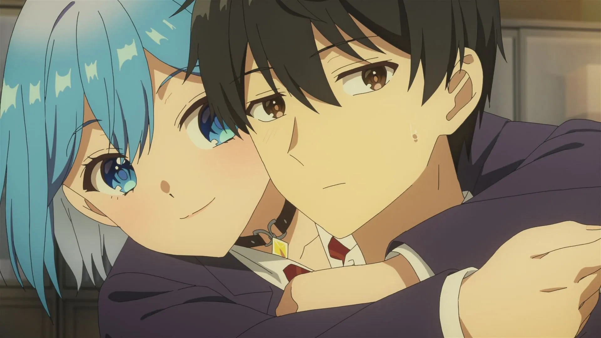 Himari and Yuu in the premiere (Image via TROYCA) Himari and Yuu in the premiere (Image via TROYCA)