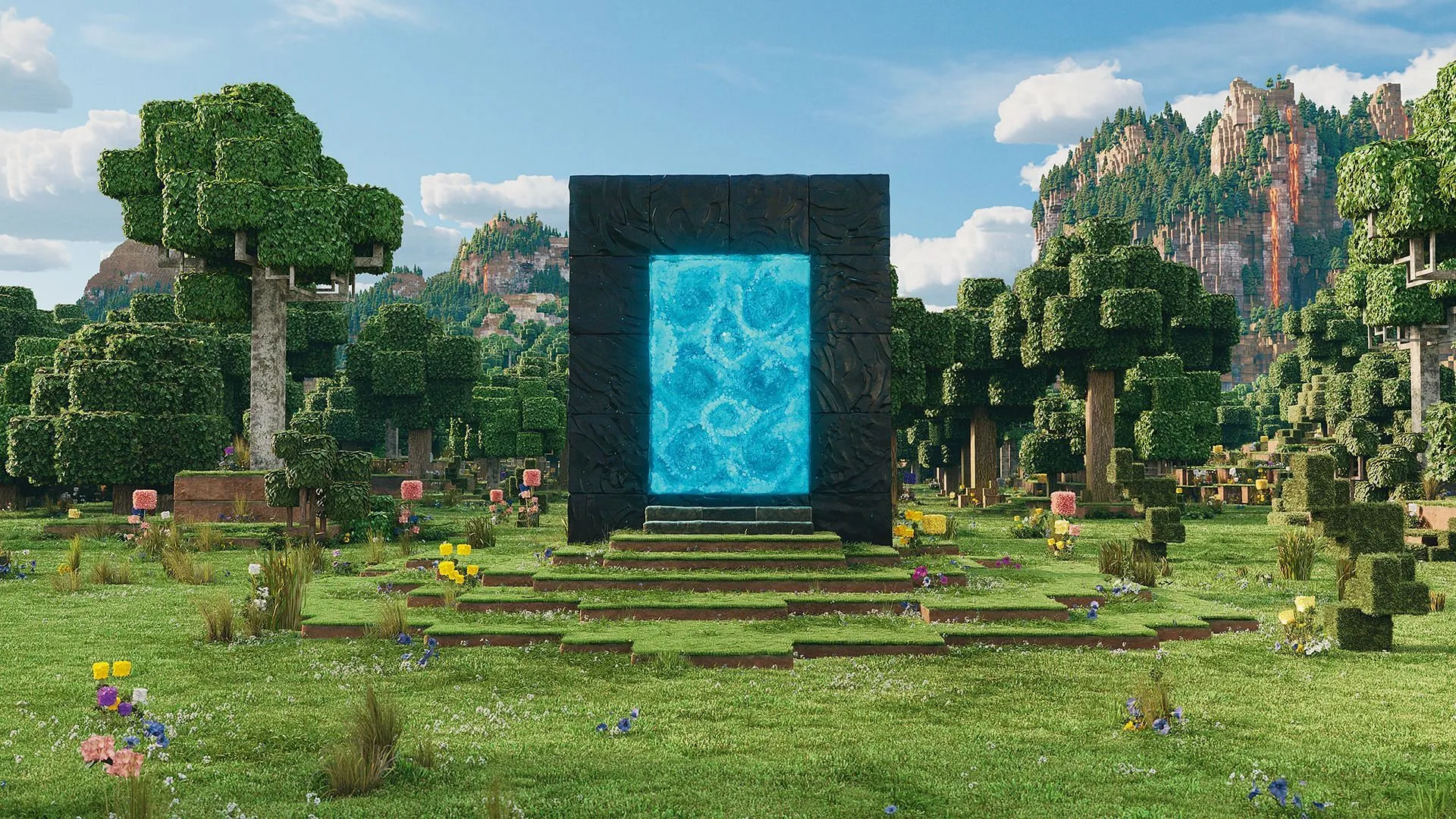 Sadly, there isn't a world seed that can recreate the world of the live-action film (Image via Mojang Studios) Sadly, there isn't a world seed that can recreate the world of the live-action film (Image via Mojang Studios)