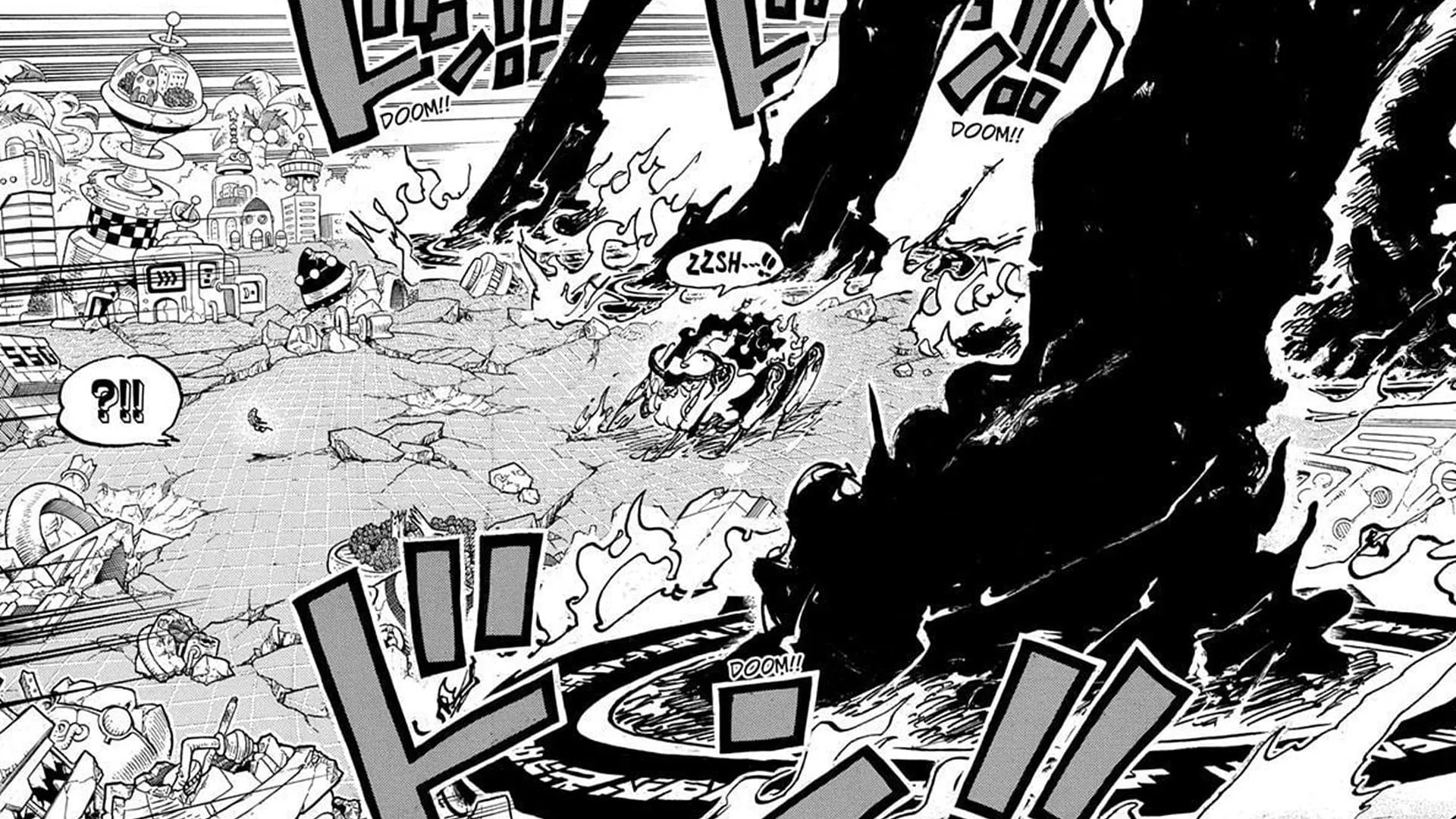 The Five Elders summoned on Egghead (Image via Shueisha)
