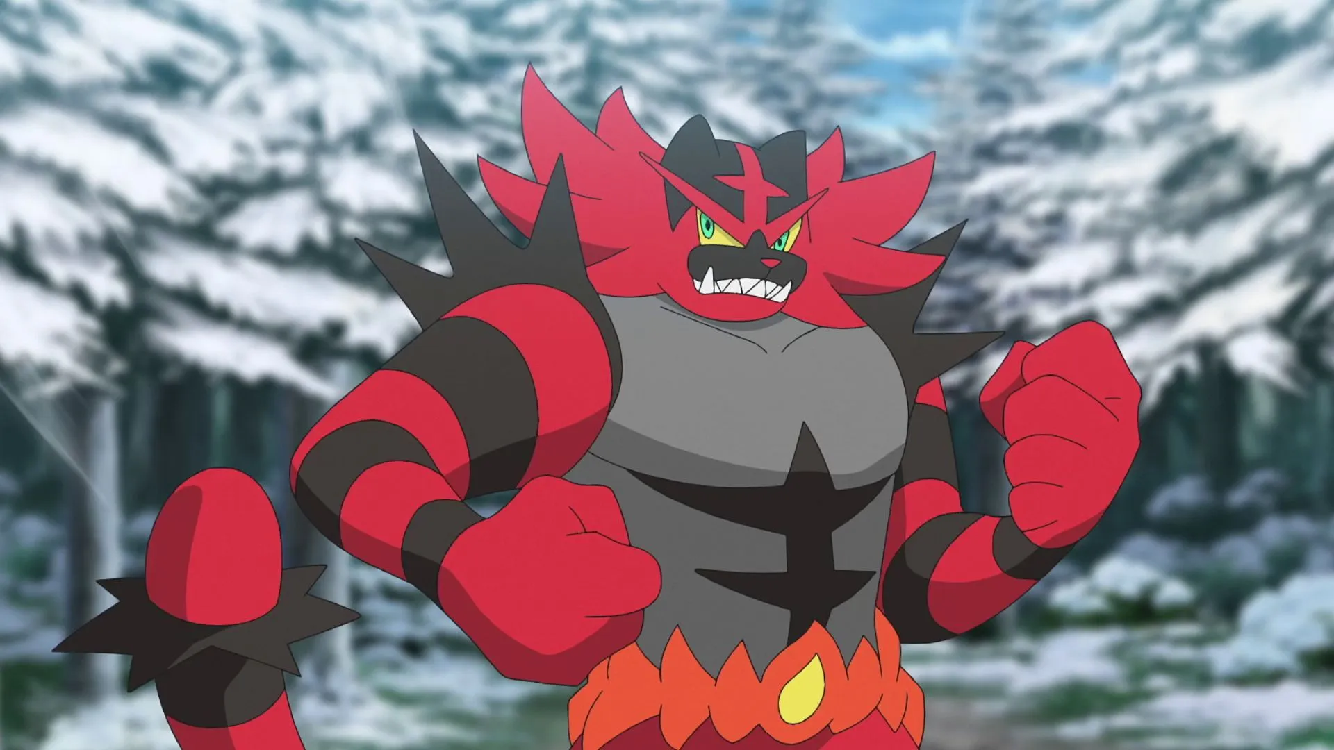 Incineroar in the Pokémon anime Incineroar in the Pokémon anime
