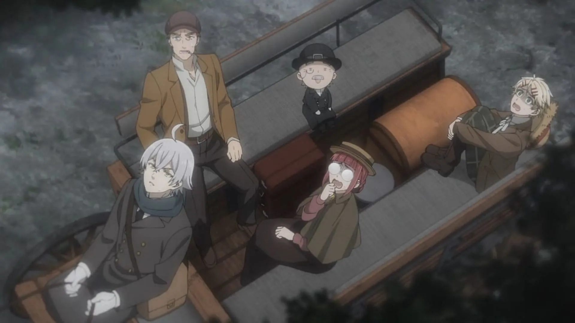 The Phantomhive servants (Image via Cloverworks)