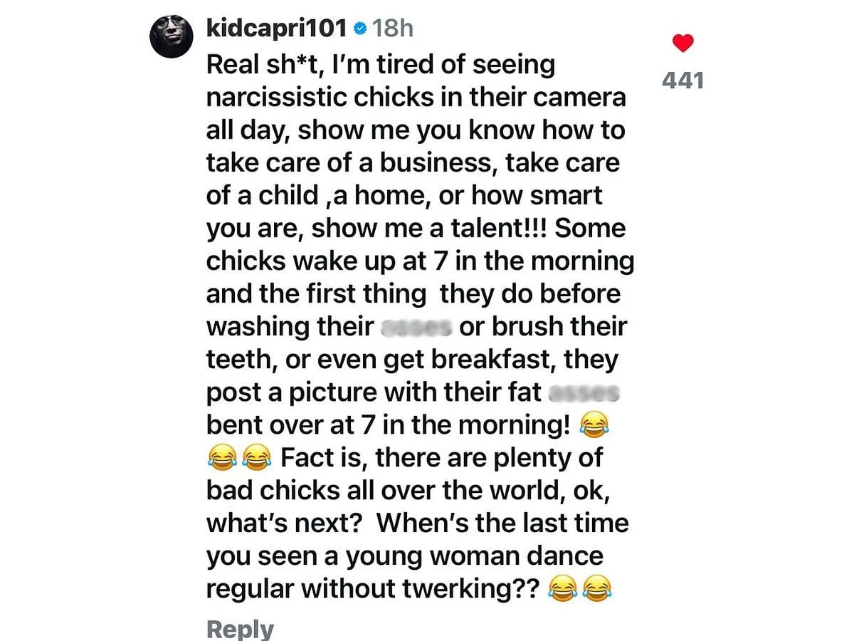 Kid Capri supported Gillie Da Kid. (Image via Instagram/@kidcapri101) Kid Capri supported Gillie Da Kid. (Image via Instagram/@kidcapri101)