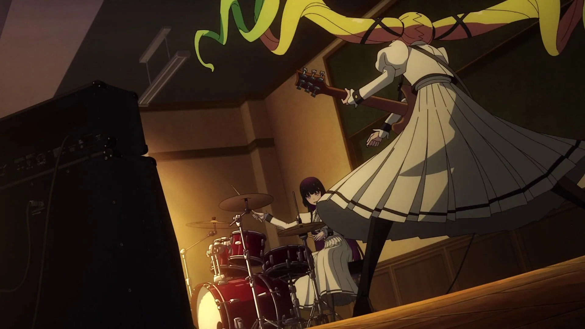 Otoha and Lilisa enjoying a jam session (Image via Bandai Namco Pictures)