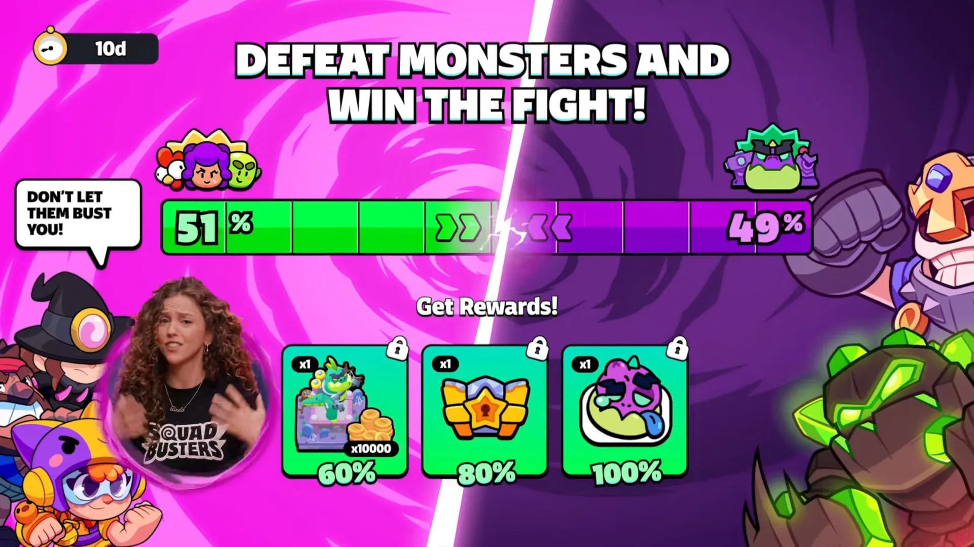 The Squad vs Monster Tracker (Image via Supercell) The Squad vs Monster Tracker (Image via Supercell)