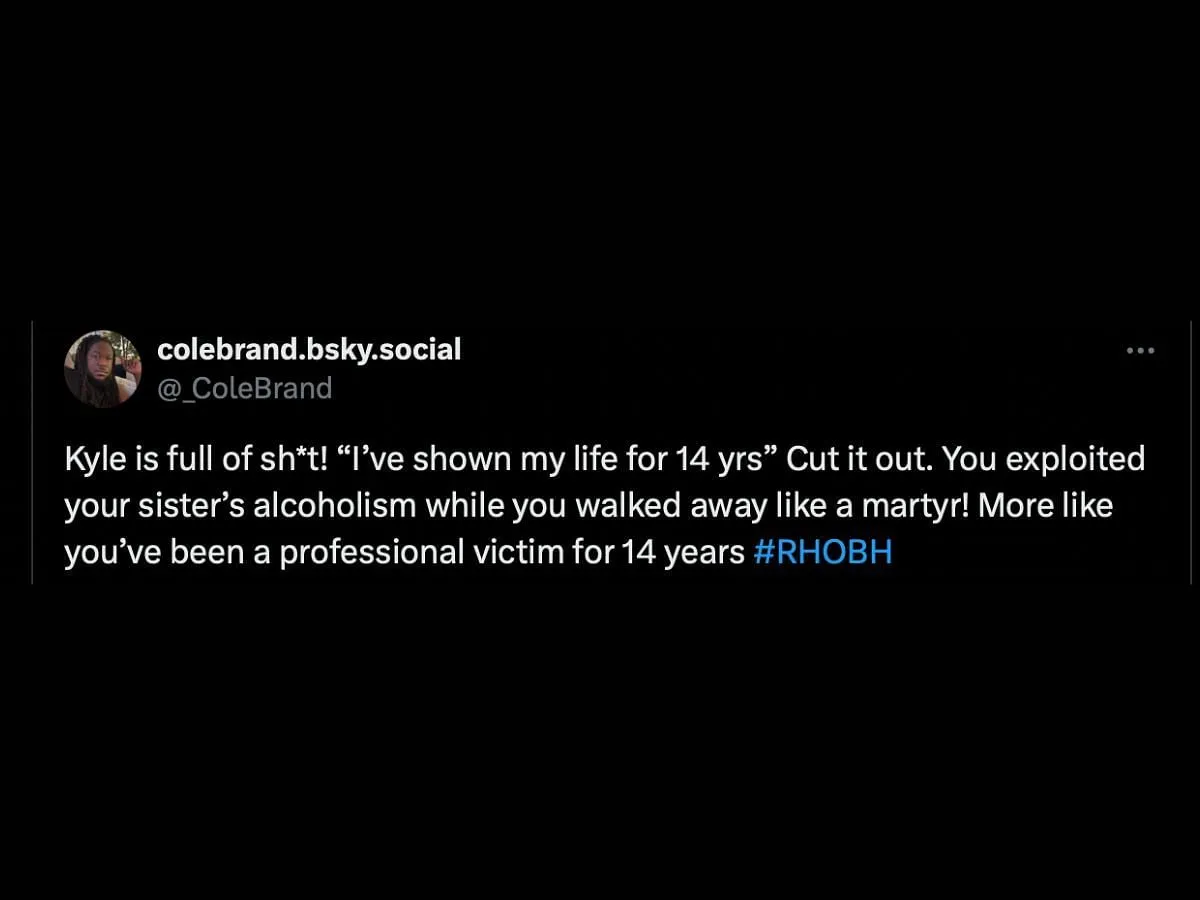 A fan reacts (Image via X/ @_ColeBrand) A fan reacts (Image via X/ @_ColeBrand)