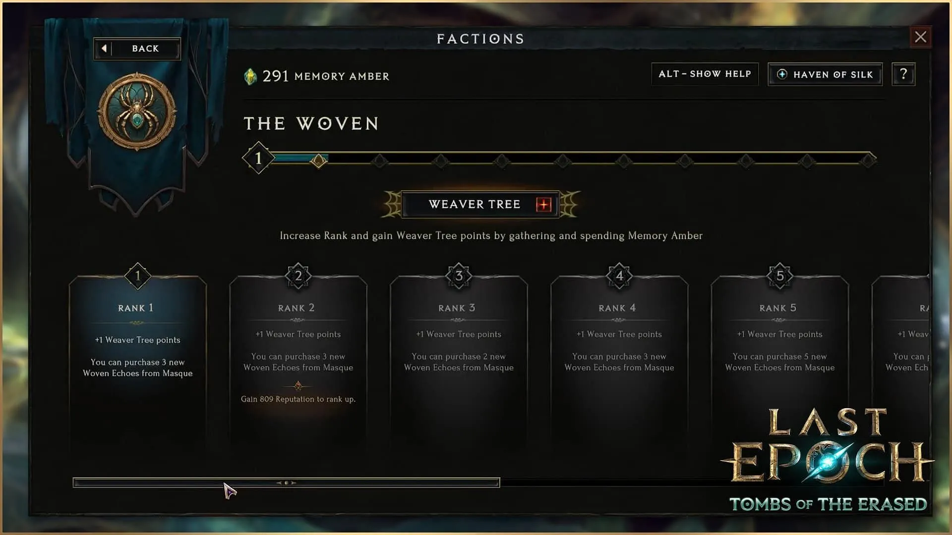 New faction means new ranks to ascend and reap passive benefits (Image via Eleventh Hour Games) New faction means new ranks to ascend and reap passive benefits (Image via Eleventh Hour Games)