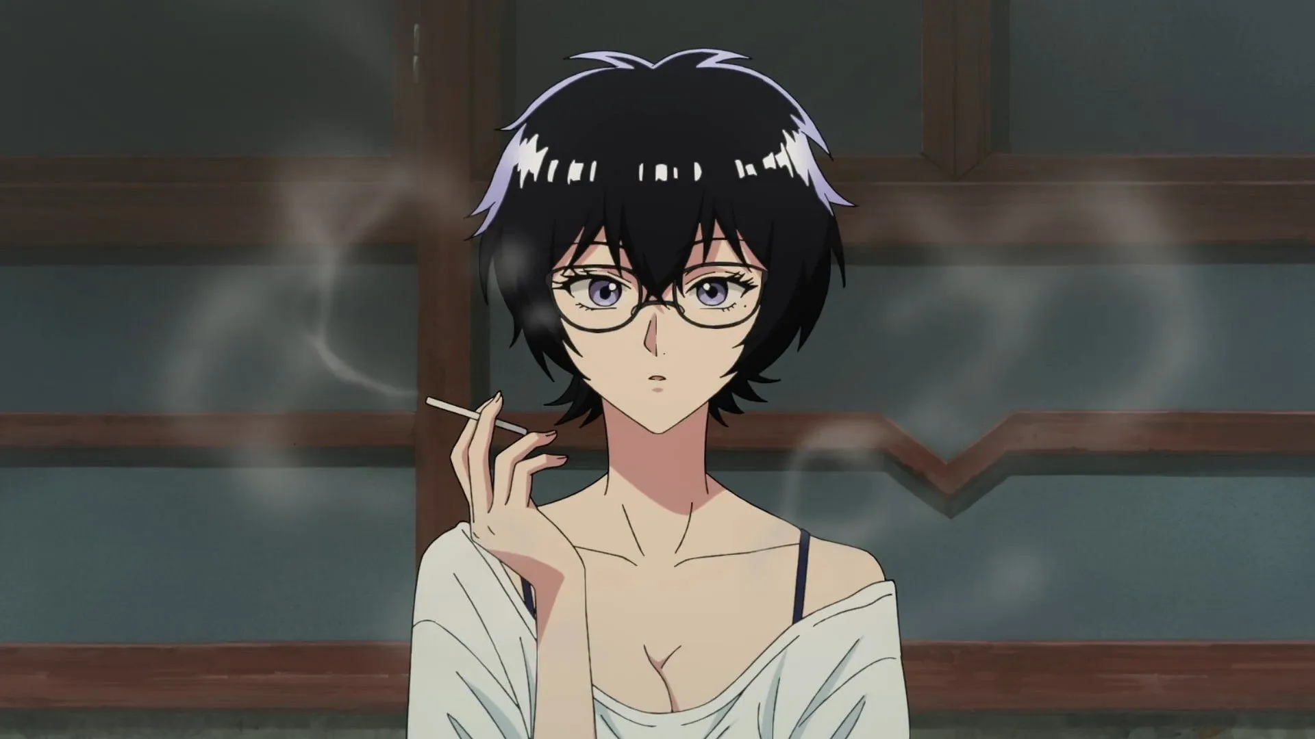 Reiko Kujirai in Kowloon Generic Romance episode 1