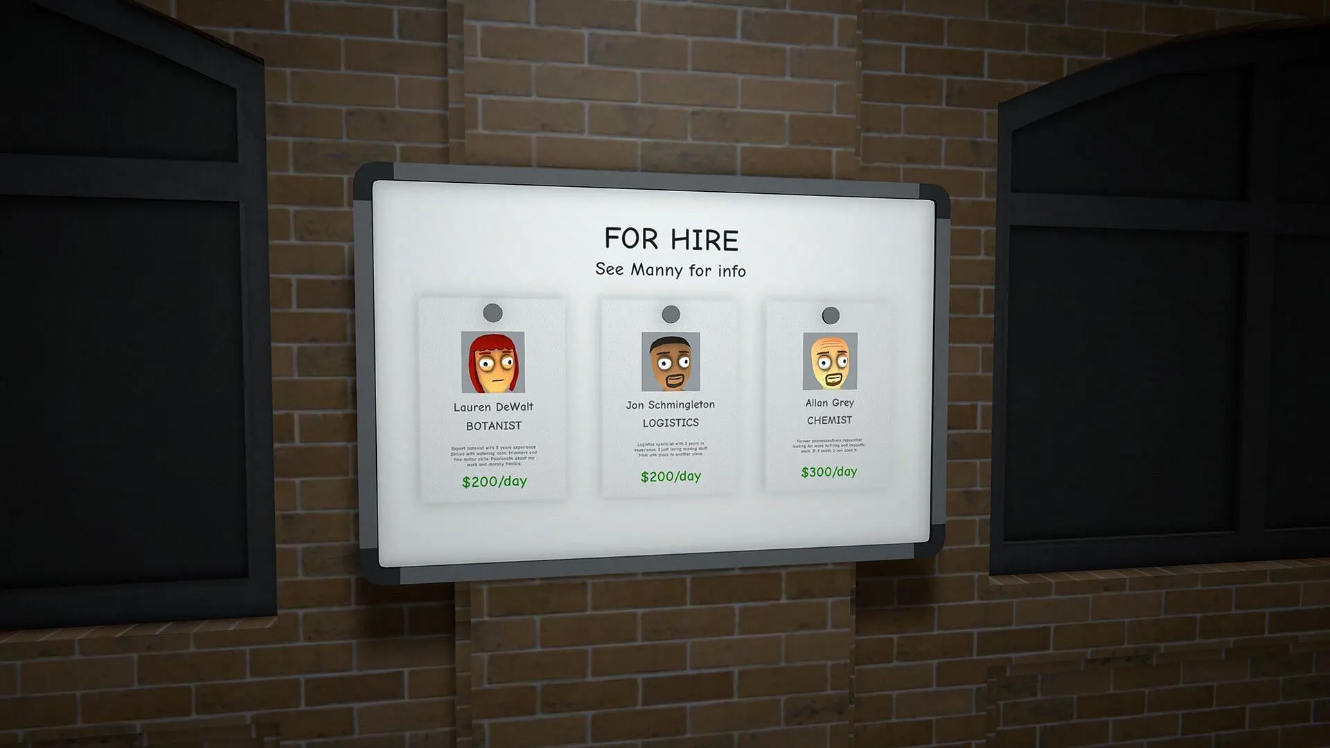 Hired help in Schedule 1 (Image via TVGS)