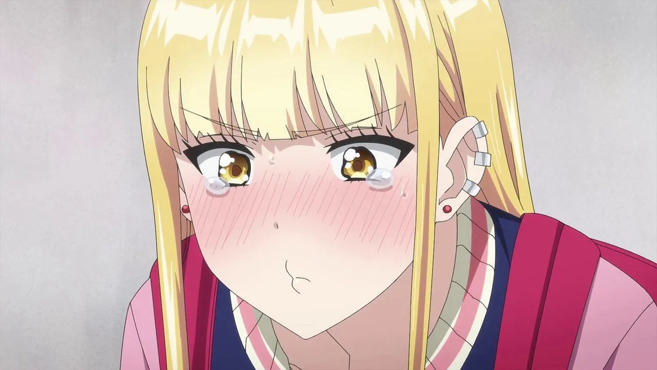 Ruriko in an emotional moment from the latest episode Ruriko in an emotional moment from the latest episode