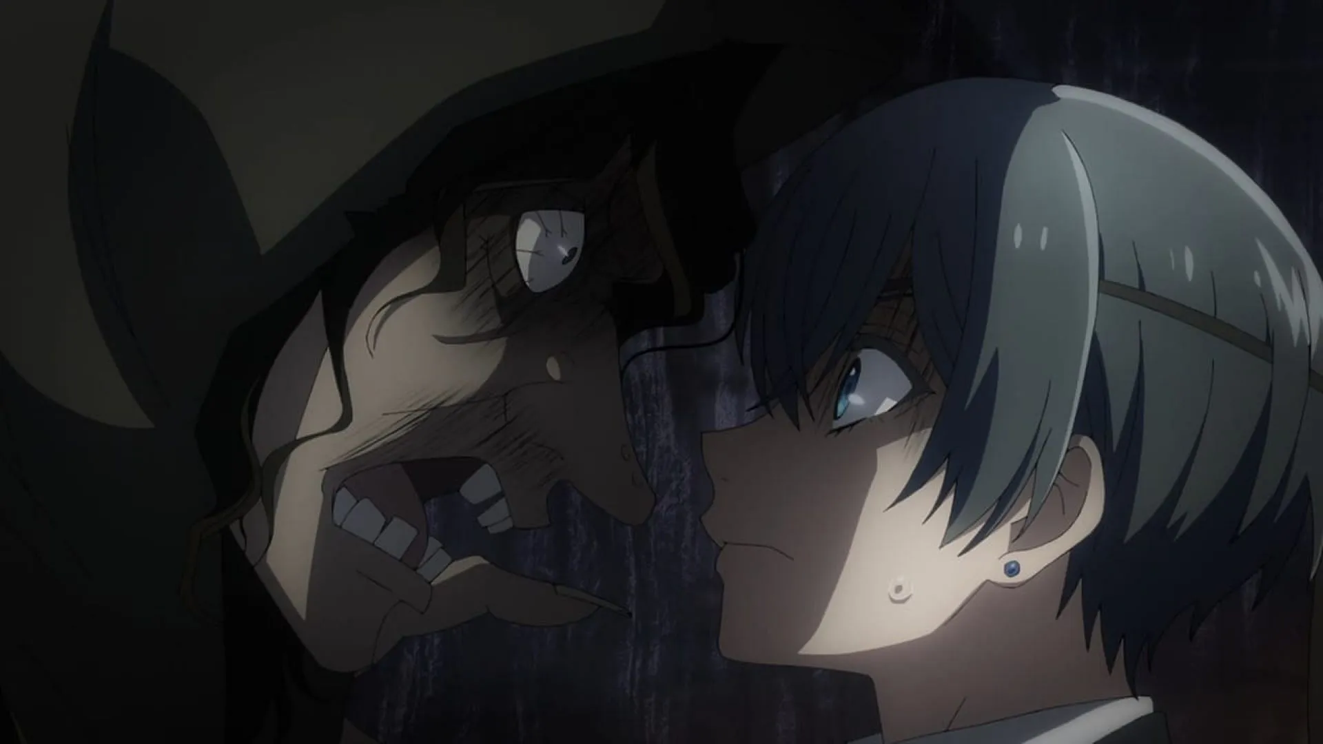 The old woman and Ciel, as seen in the episode (Image via Cloverworks) The old woman and Ciel, as seen in the episode (Image via Cloverworks)