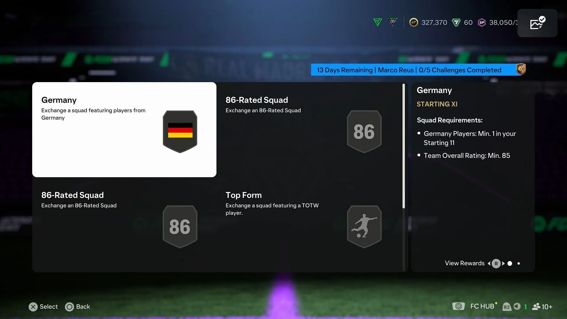The requirements (Image via EA Sports) The requirements (Image via EA Sports)