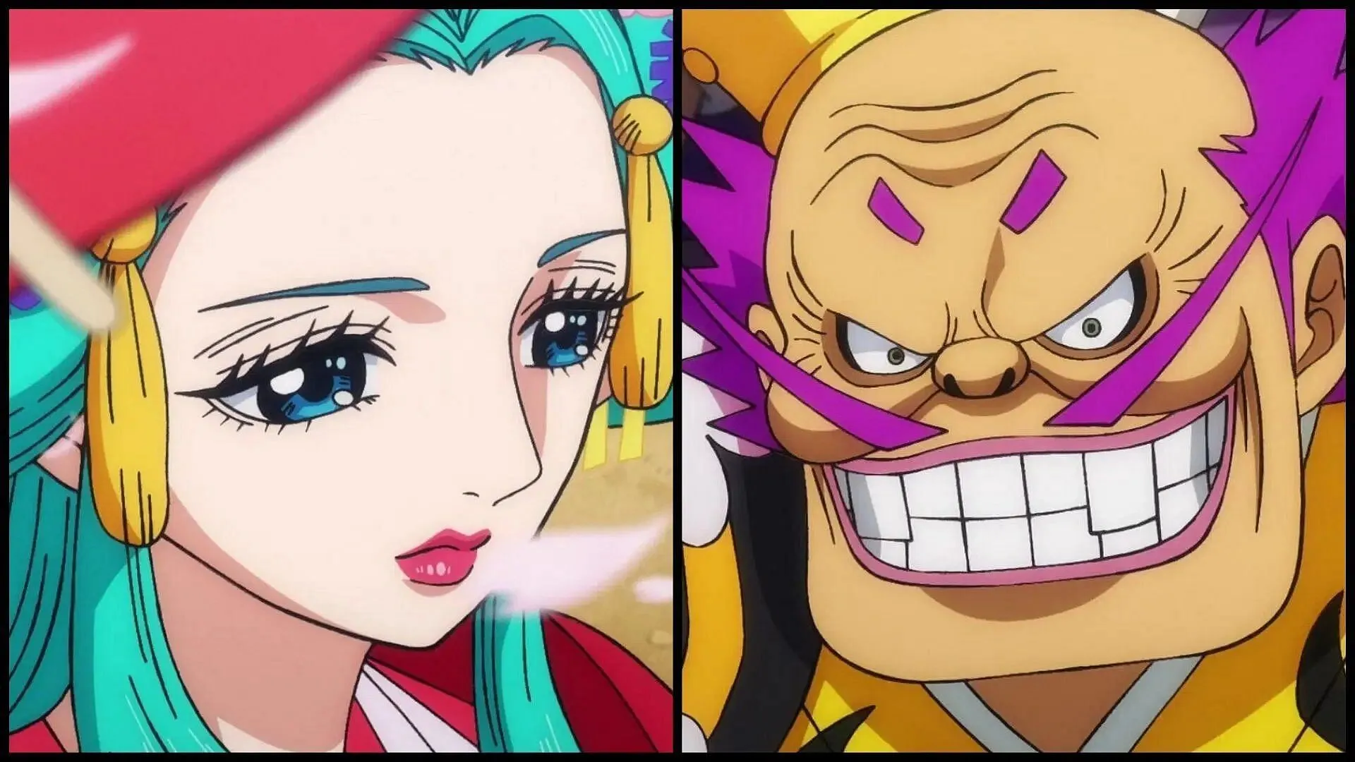 Hiyori and Orochi are key to understanding Denjiro's character (Image via Toei Animation). Hiyori and Orochi are key to understanding Denjiro's character (Image via Toei Animation).