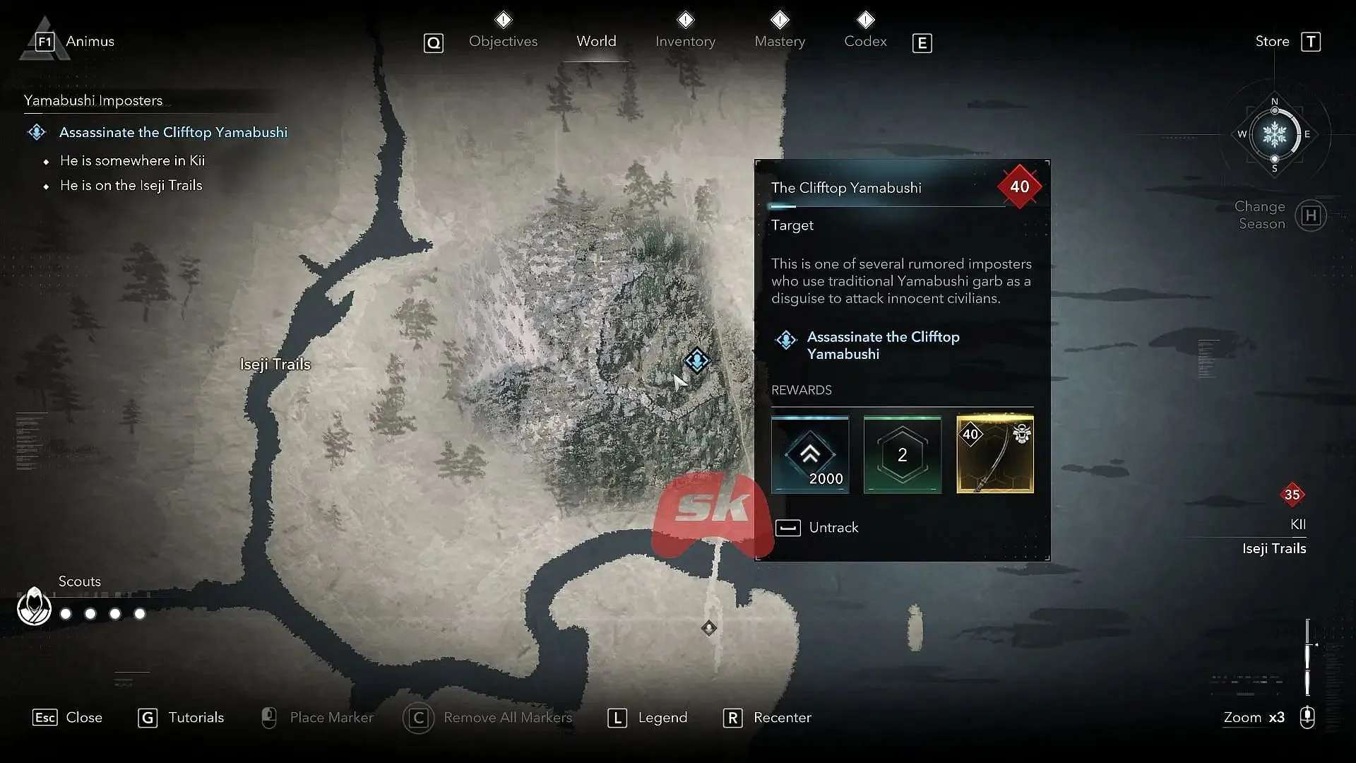 Location of the Lustrous Pearl Naginata in Assassin's Creed Shadows Location of the Lustrous Pearl Naginata in Assassin's Creed Shadows