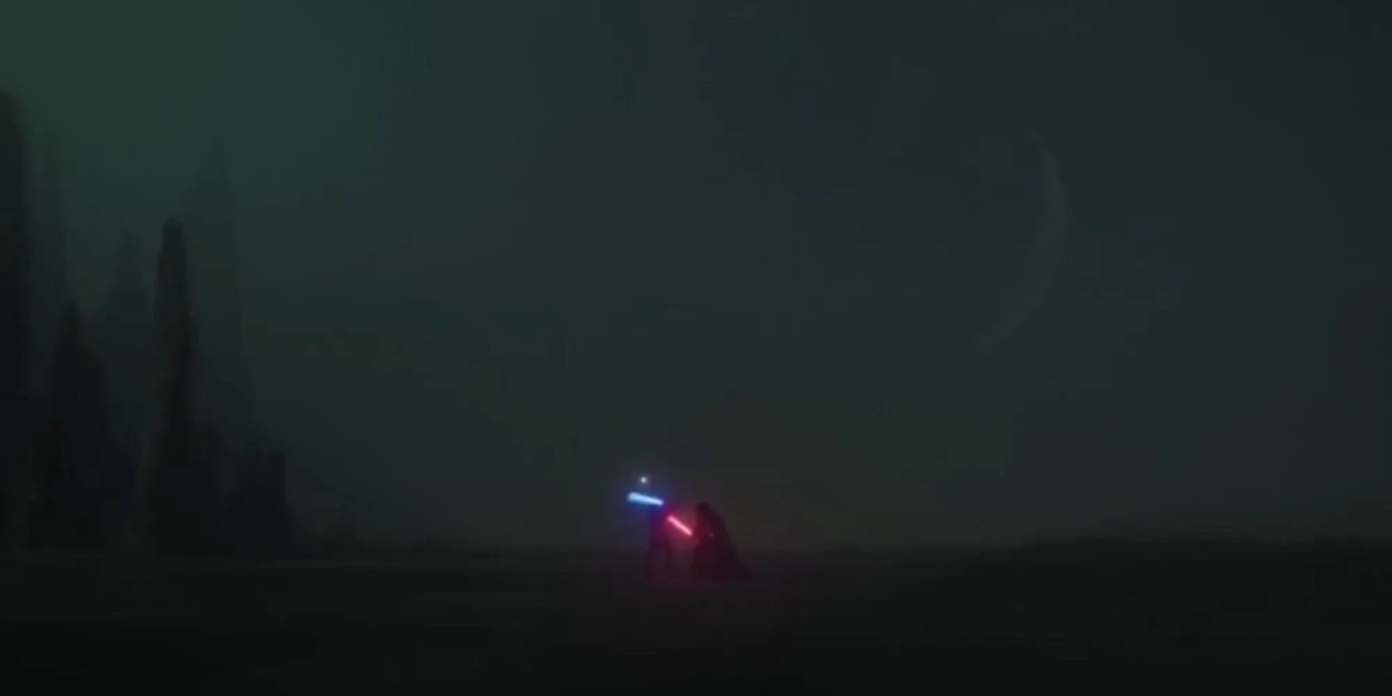 Obi-Wan Kenobi vs. Darth Vader in Obi-Wan Kenobi series