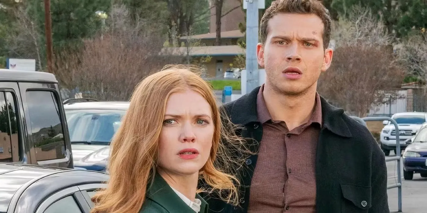 Taylor Kelly (Megan West) and Buck (Oliver Stark) in 9-1-1