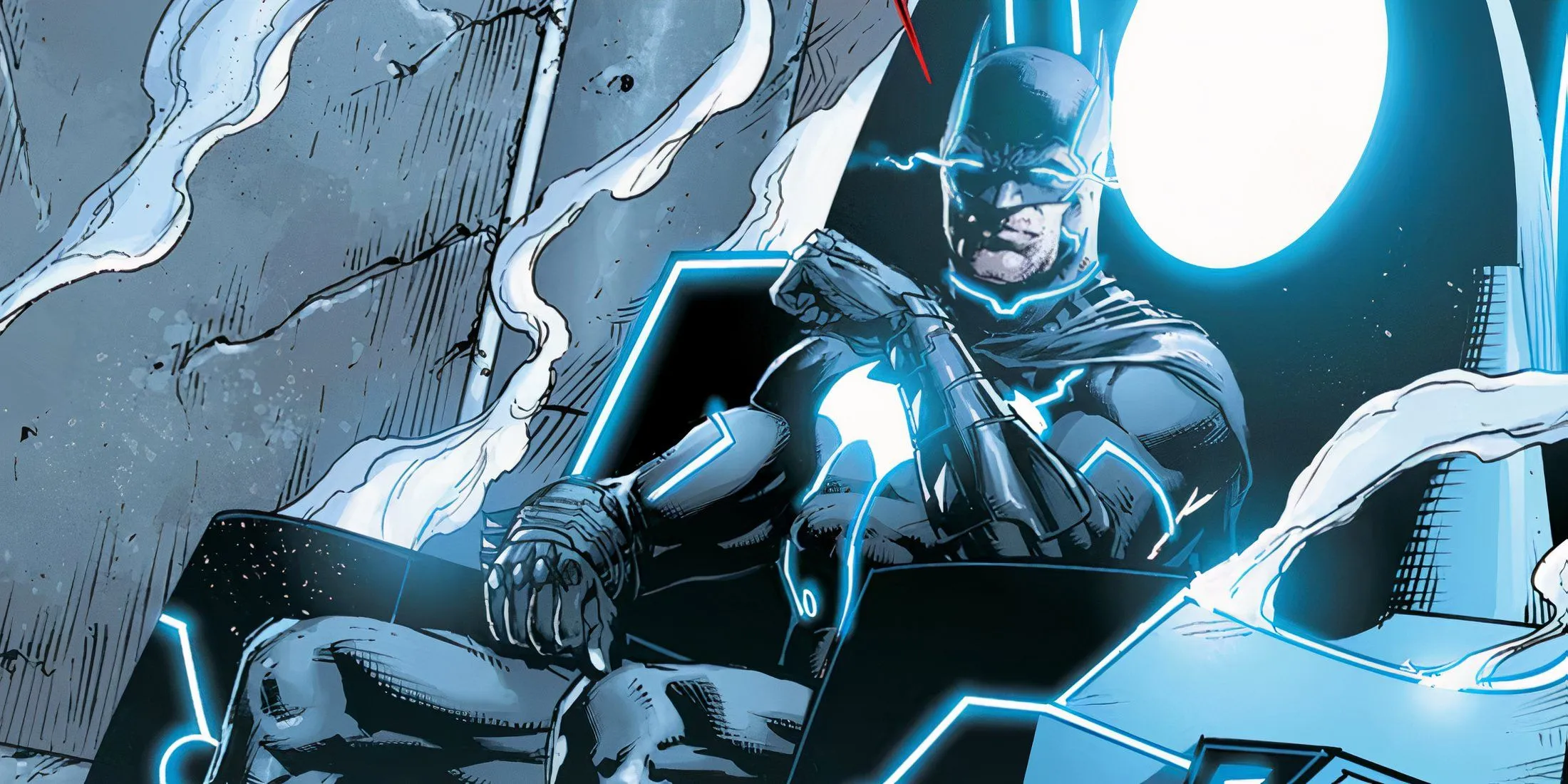 Ein Bild des Gottes des Wissens Batman
