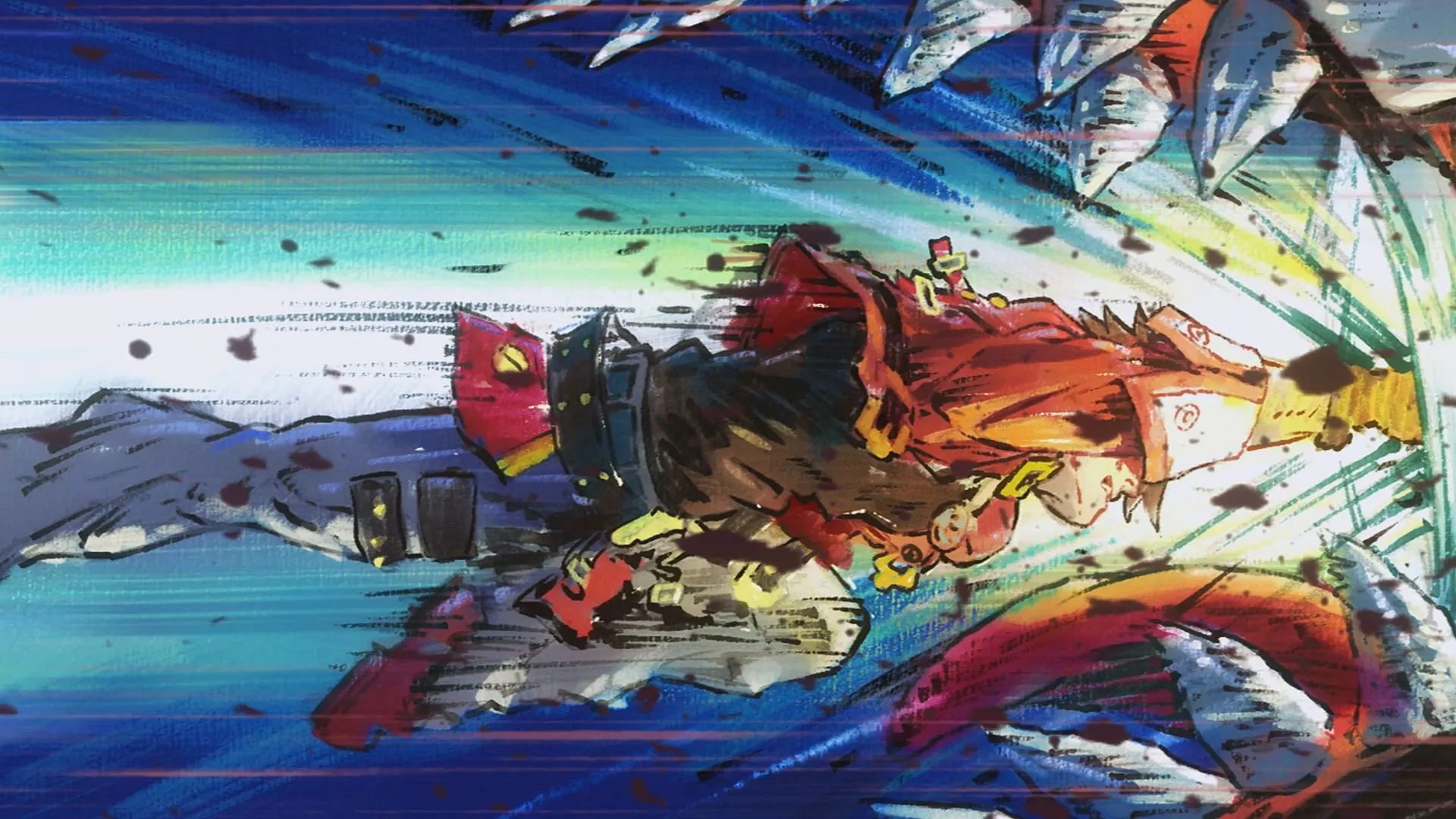 Sol faces Unika's attacks (Image via SANZIGEN) Sol faces Unika's attacks (Image via SANZIGEN)