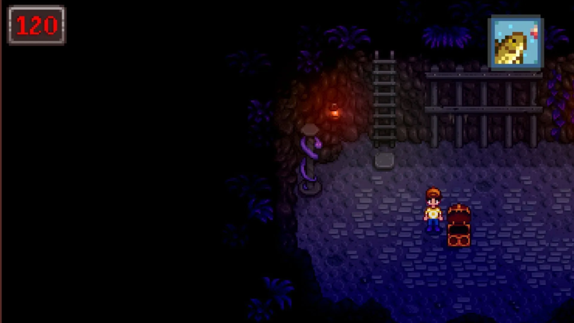 Complete the Mines to get the Skull key (Image via ConcernedApe // Sportskeeda Gaming) Complete the Mines to get the Skull key (Image via ConcernedApe // Sportskeeda Gaming)