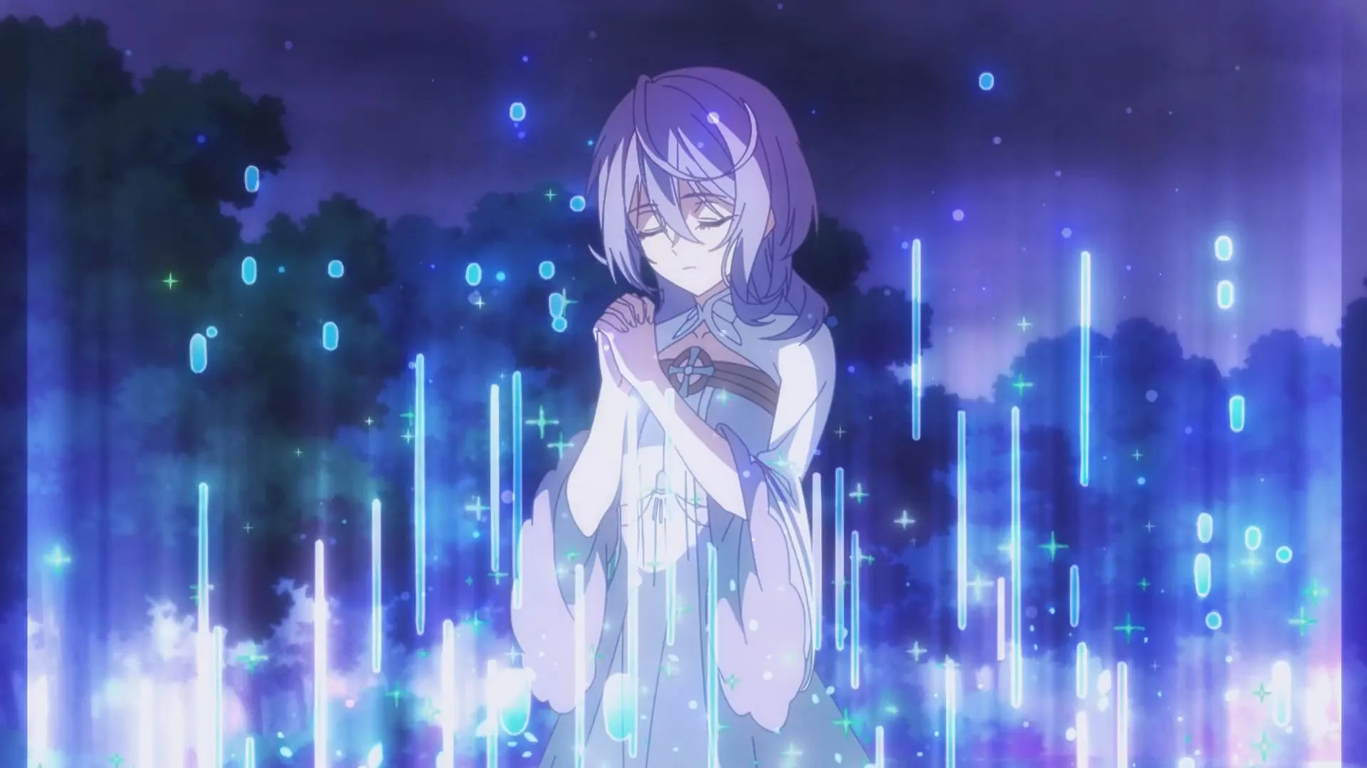 Philia performs barrier magic (Image via TROYCA)
