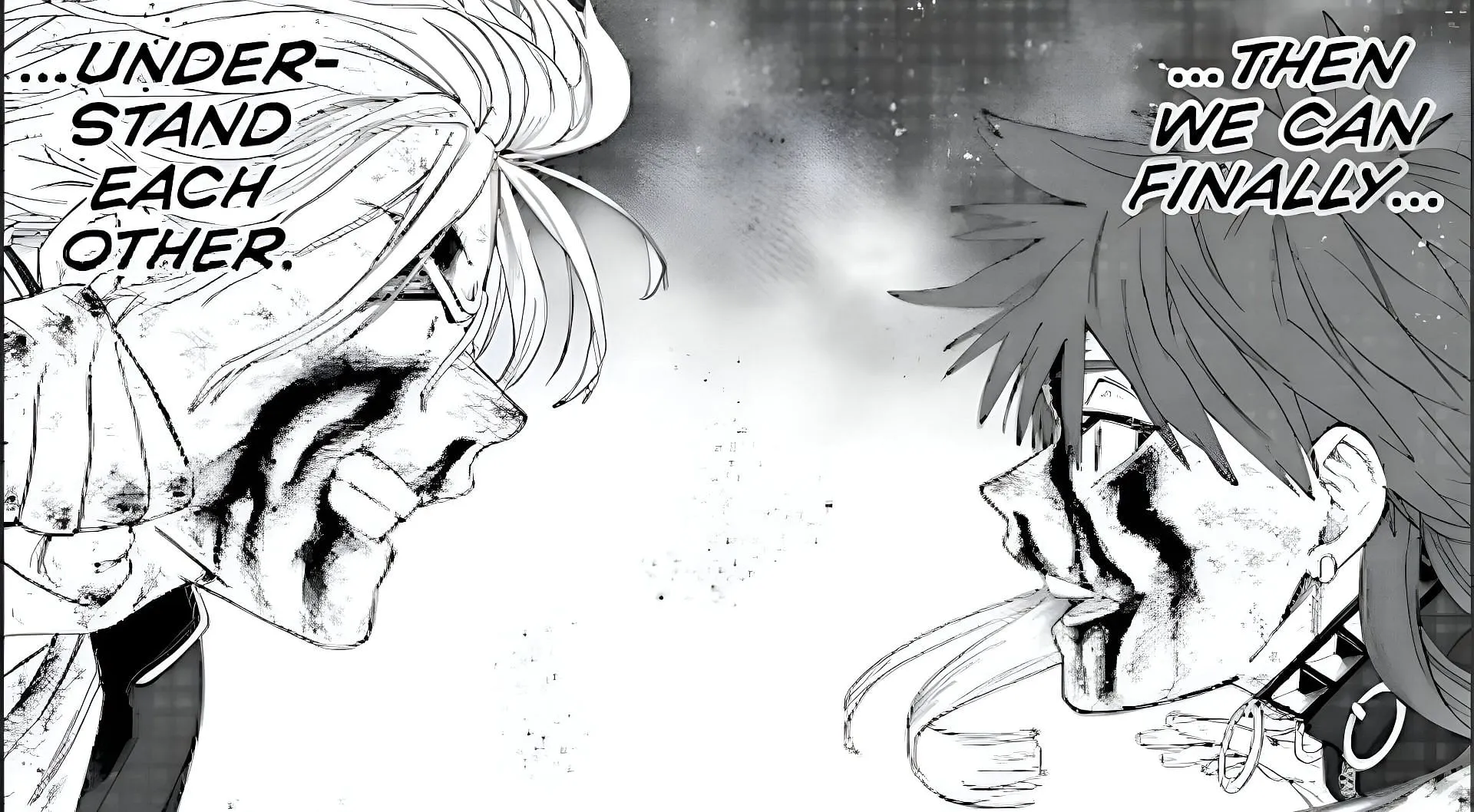 Umemiya and Takiishi as seen in the manga (Image via Nii Satoru/Kodansha)