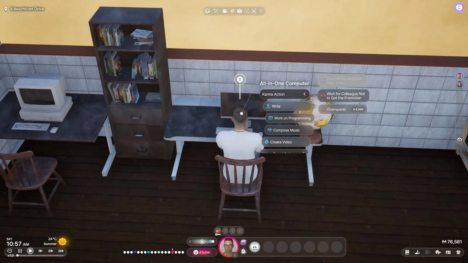 A screenshot from Inzoi (Image via Krafton || YouTube/@djd3monx)
