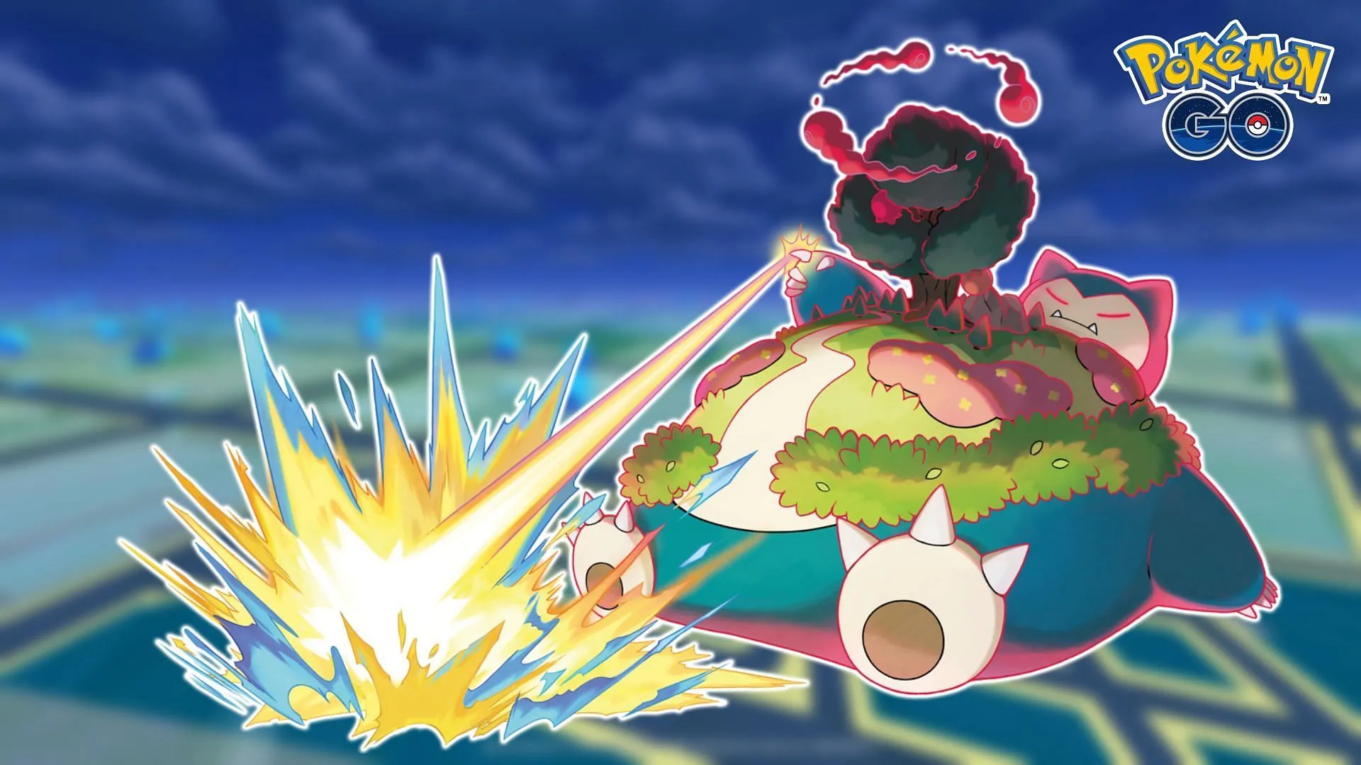 Gigantamax Snorlax attacking (Image via The Pokemon Company)