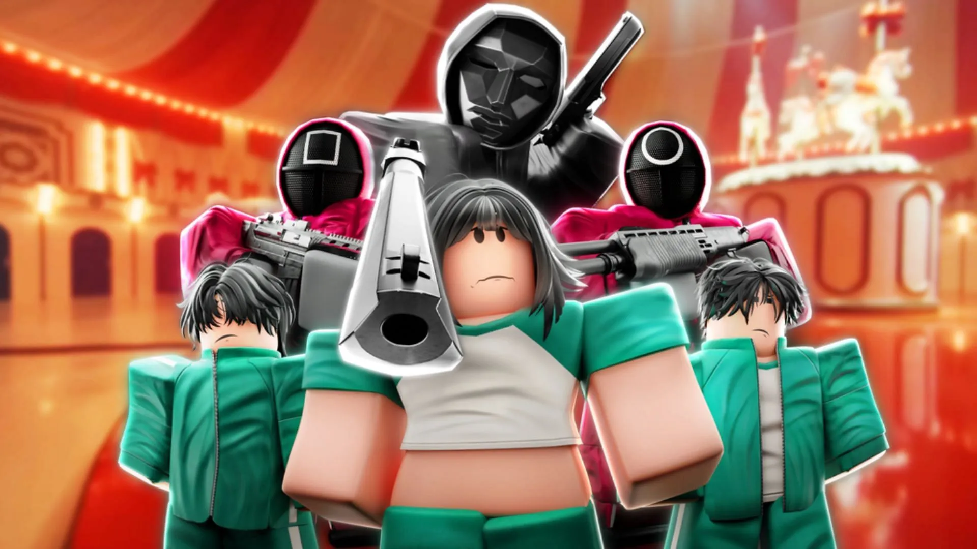 Participate in different minigames and survive till the end (Image via Roblox)
