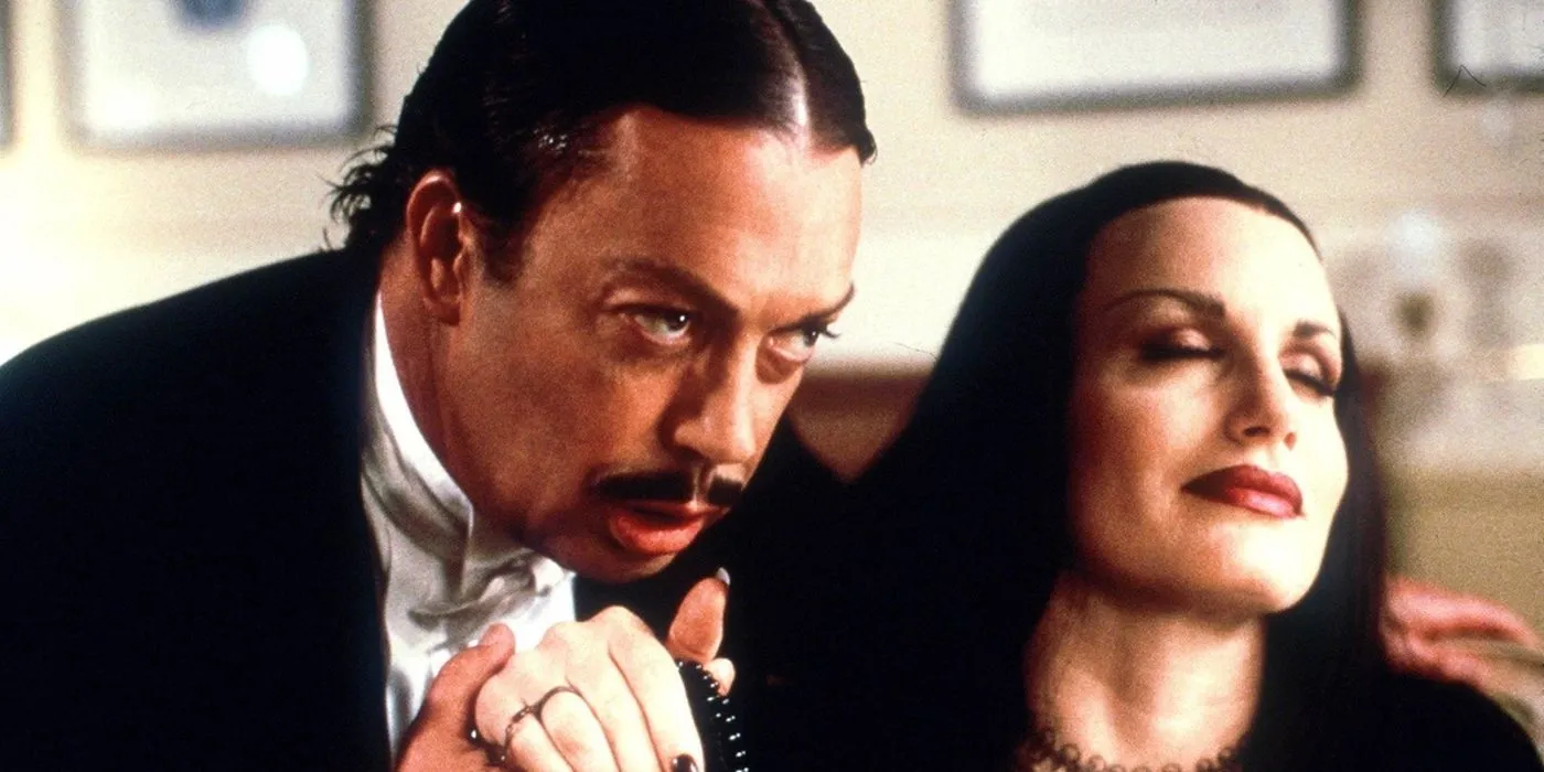 Gomez and Morticia in Addams Family Reunion