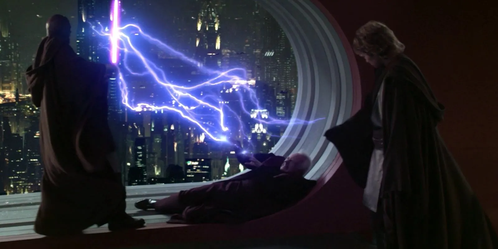 Anakin and Mace Windu