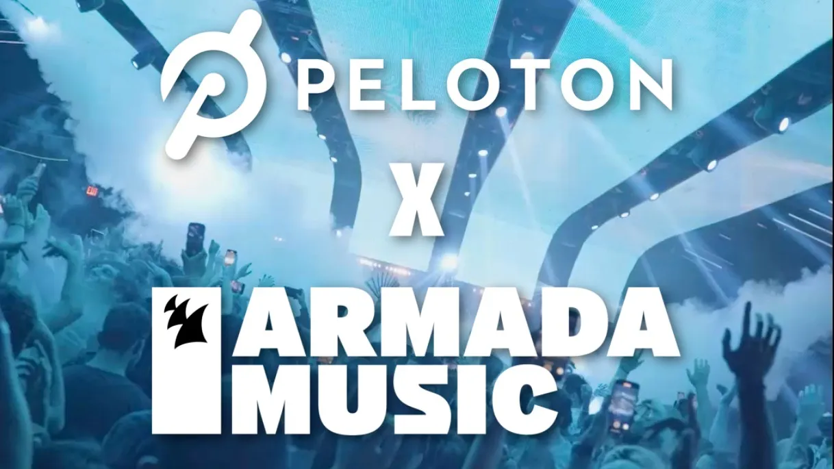 Peloton and Armada Music Collaboration