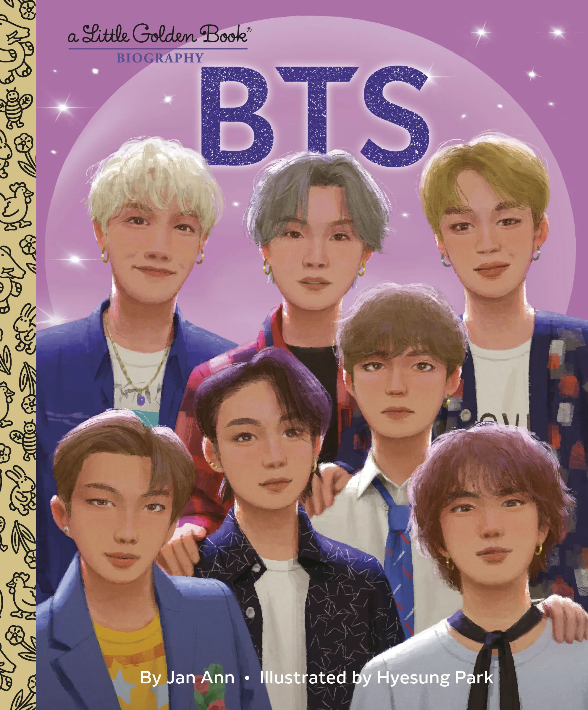 Cover of BTS: A Little Golden Book Biography
