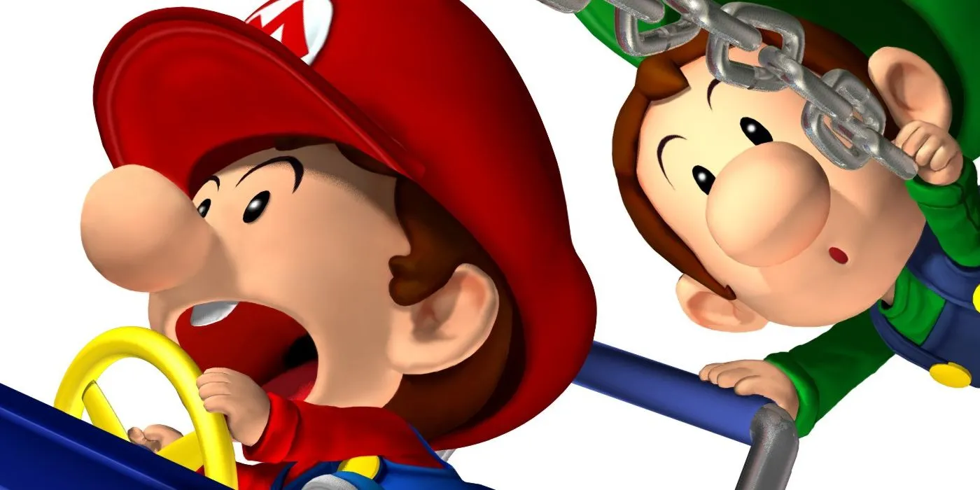 Baby Mario and Baby Luigi in Double Dash Baby Mario and Baby Luigi in Double Dash