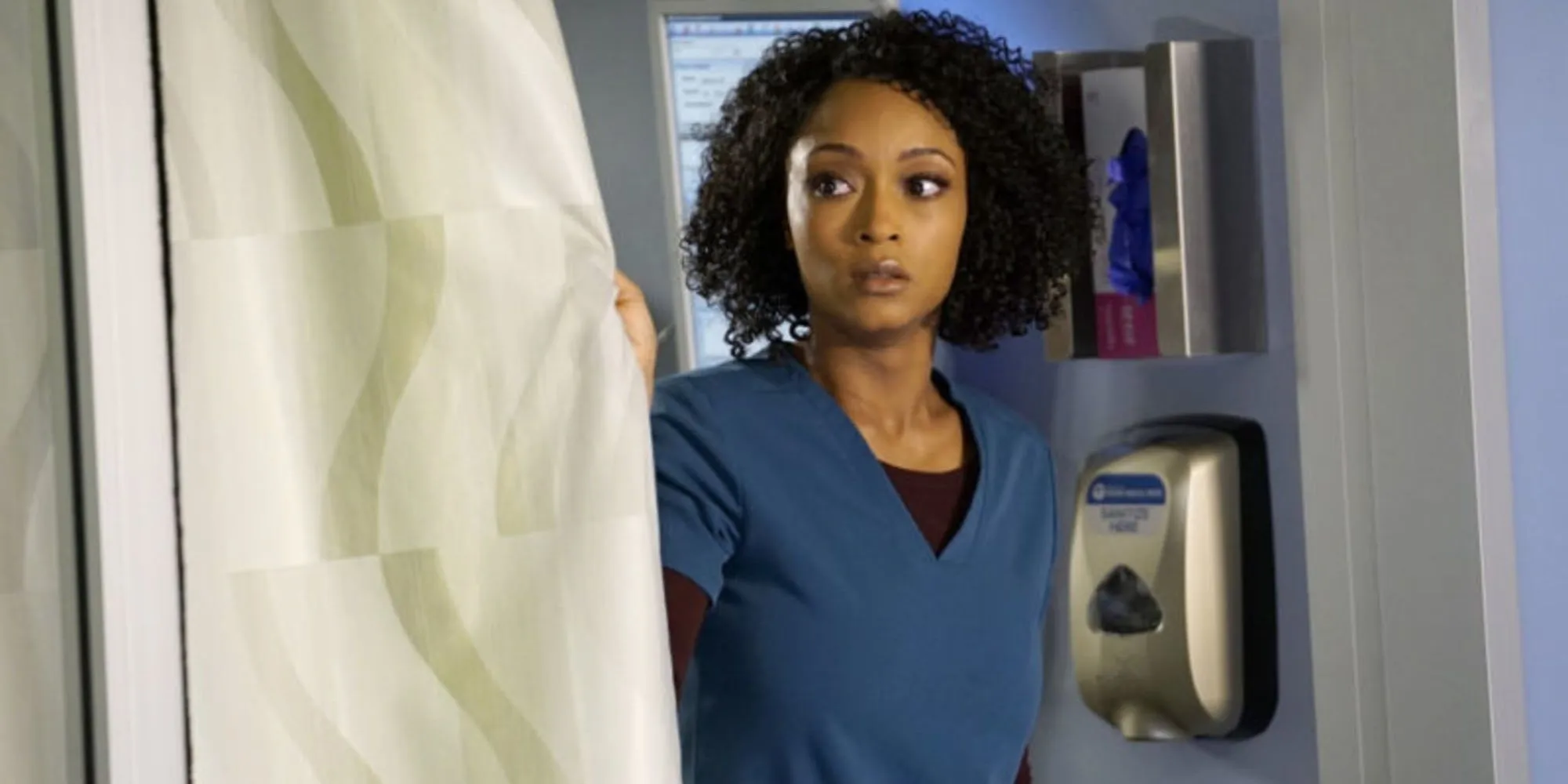 April closes a privacy curtain in Chicago Med episode 'Never Let You Go'