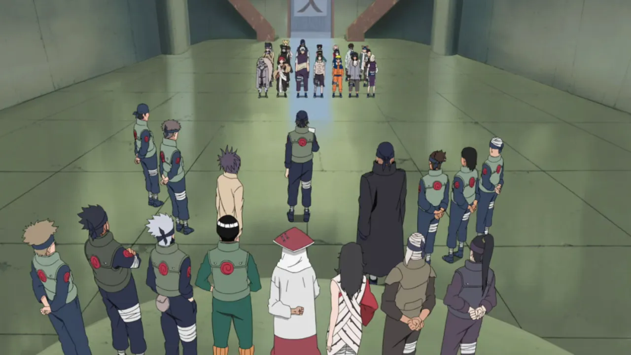 Naruto during the Chunin Exams Naruto during the Chunin Exams