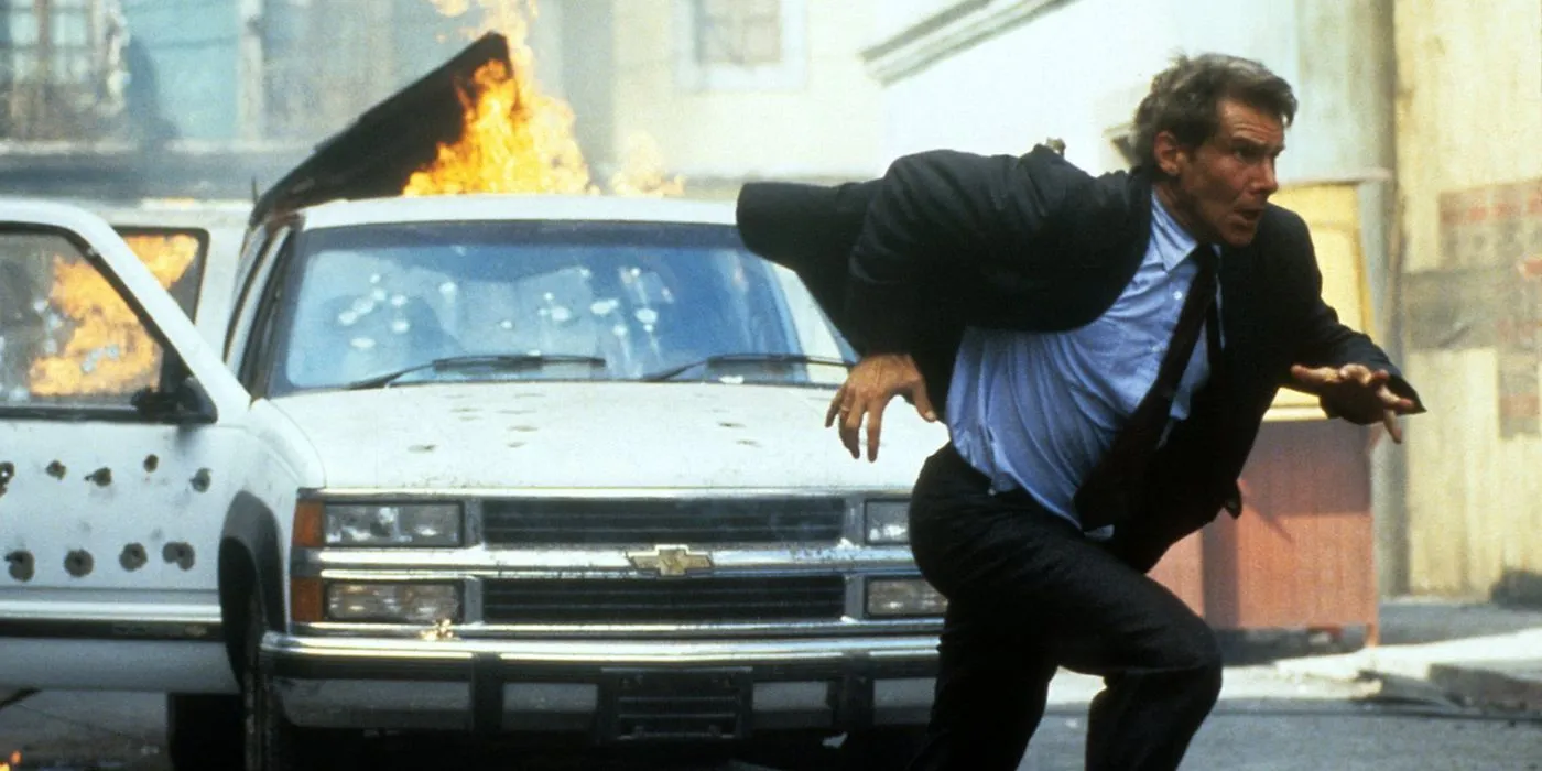 Harrison Ford as Jack Ryan in Clear and Present Danger