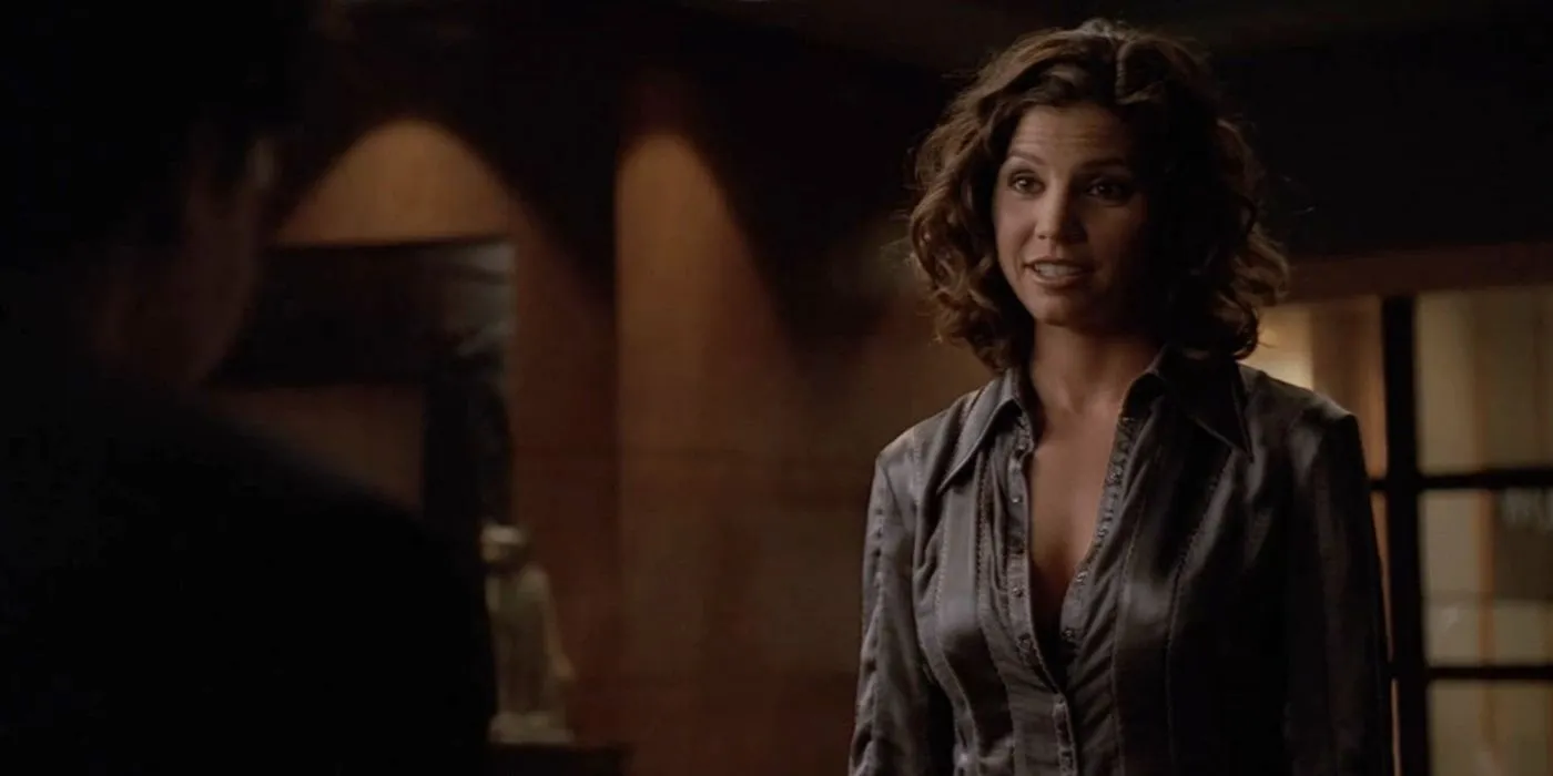 Cordelia talks to Angel in episode You're Welcome
