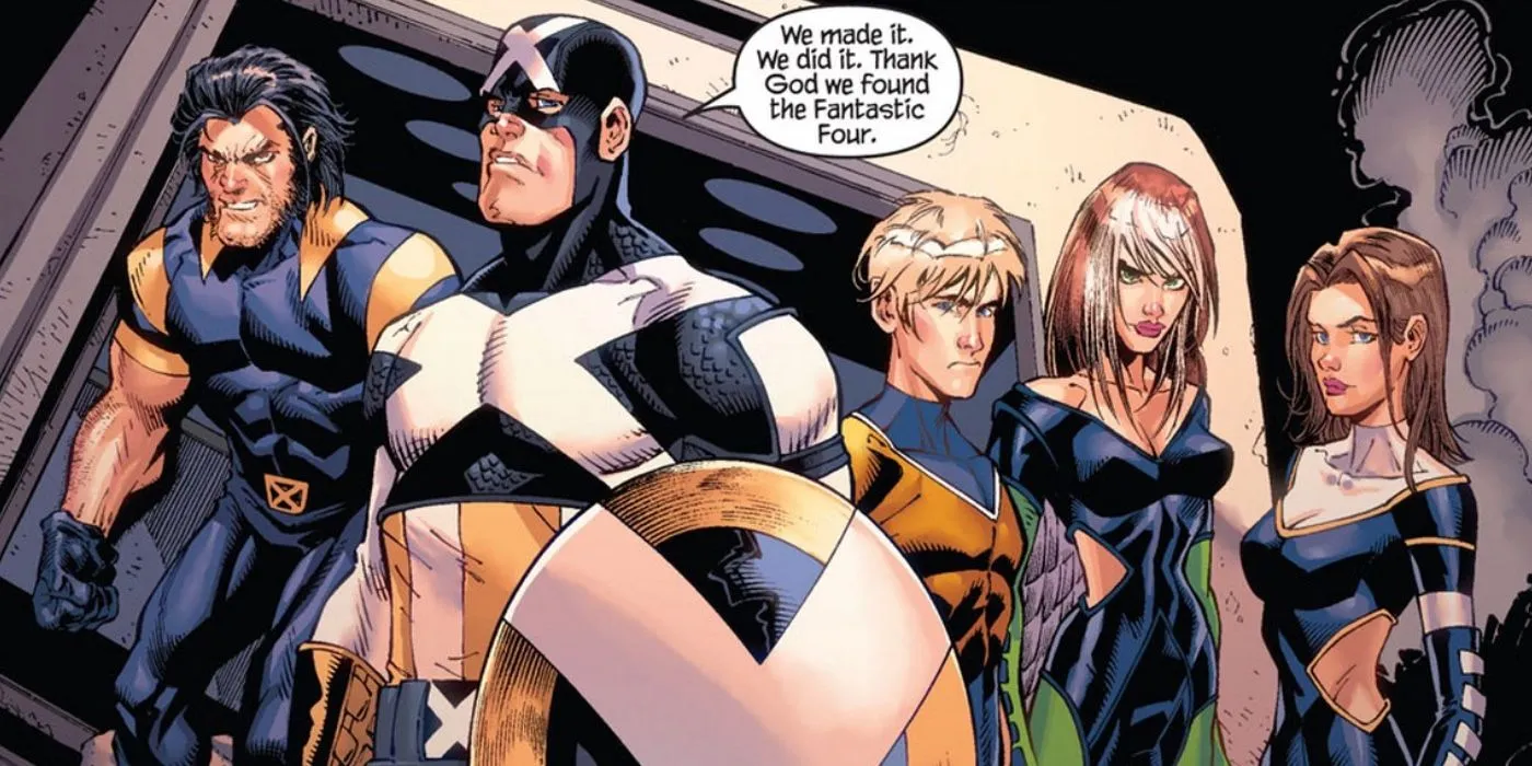 Cyclops takes Captain America's shield and becomes Captain X-Merica Cyclops takes Captain America's shield and becomes Captain X-Merica