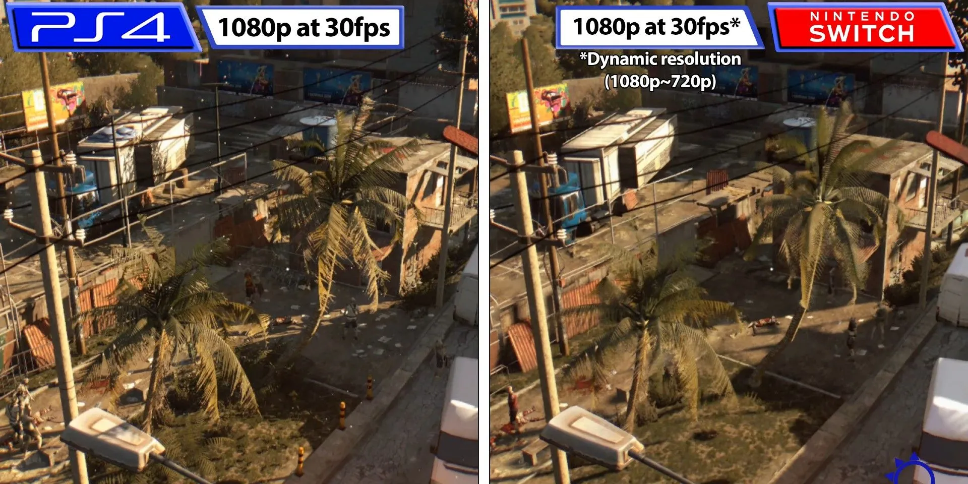 Dying Light Comparison Dying Light Comparison