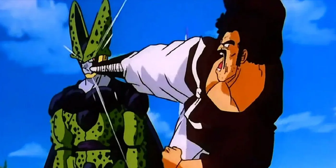 Hercule's Dynamite Kick on Cell Hercule's Dynamite Kick on Cell