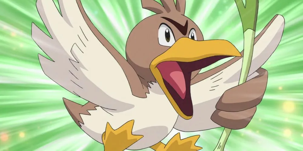 Kantonian Farfetch'd in Pokemon anime Kantonian Farfetch'd in Pokemon anime
