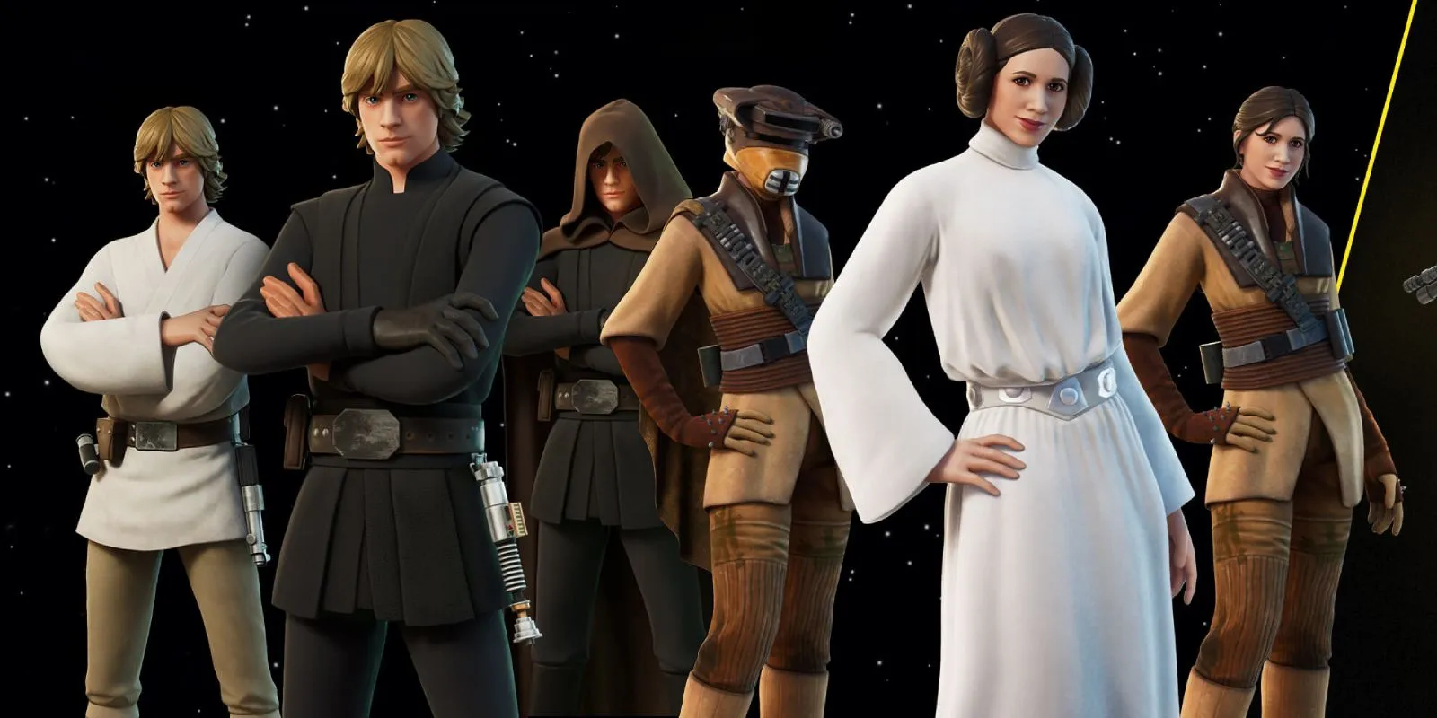 More Star Wars Characters in Fortnite