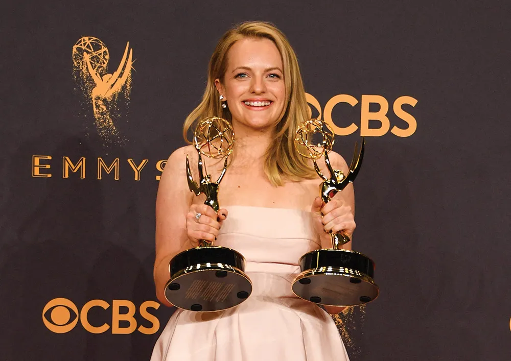Elisabeth Moss at a The Handmaid's Tale event