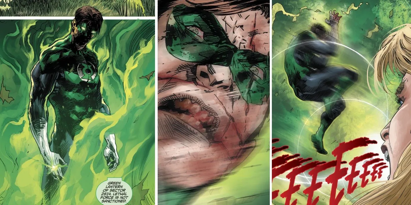 Zombie Green Lantern in DCeased