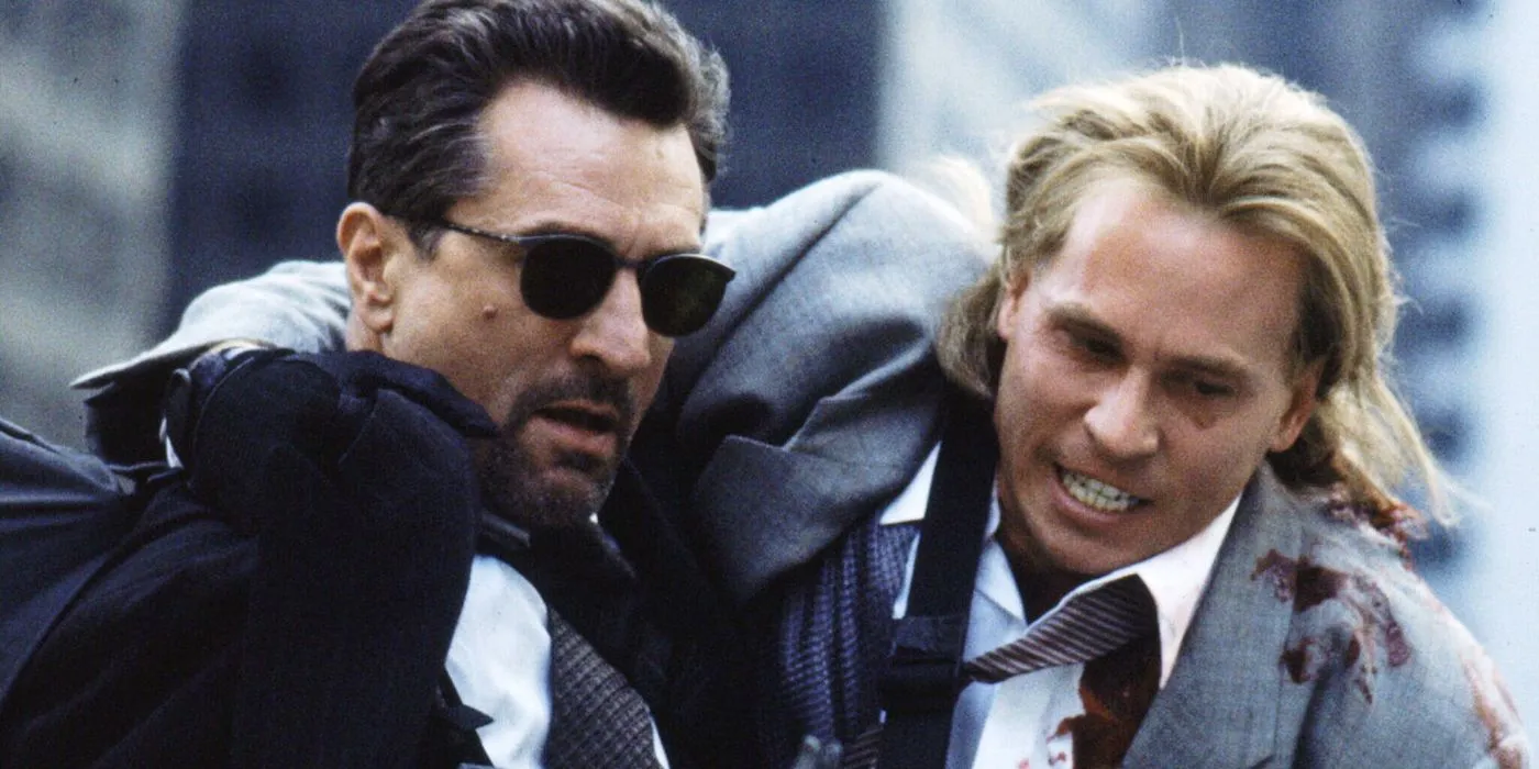De Niro and Kilmer in Heat De Niro and Kilmer in Heat