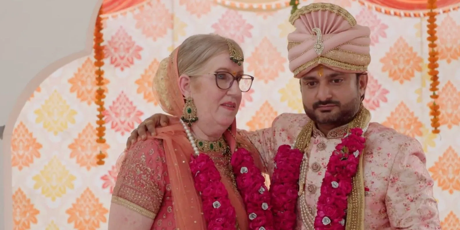 Jenny and Sumit in a candid moment Jenny and Sumit in a candid moment