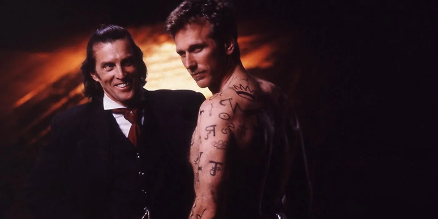 John Glover and Peter Horton in Brimstone